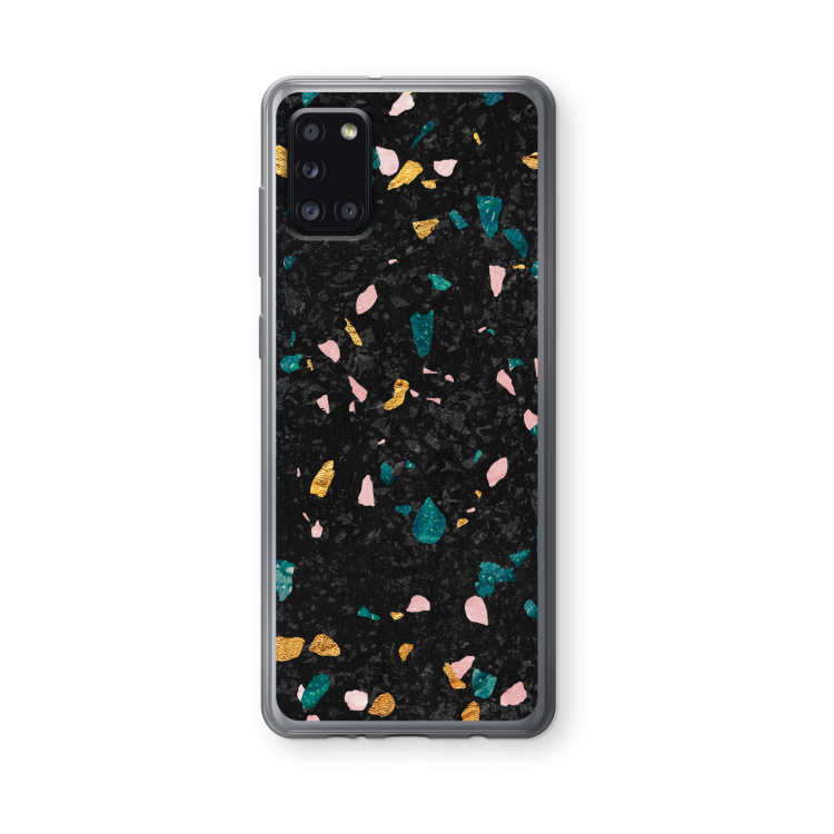 Terrazzo N°10: Samsung Galaxy A31 Transparant Hoesje