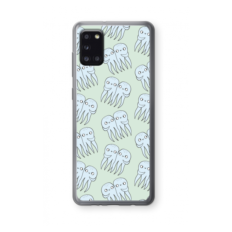 Octopussen: Samsung Galaxy A31 Transparant Hoesje
