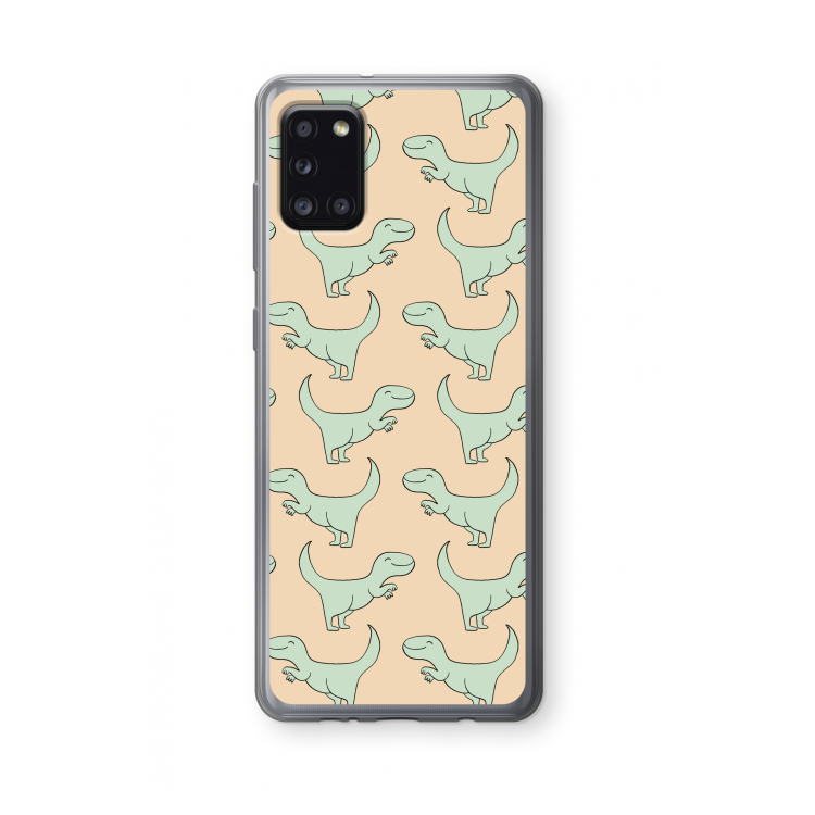 Dinos: Samsung Galaxy A31 Transparant Hoesje