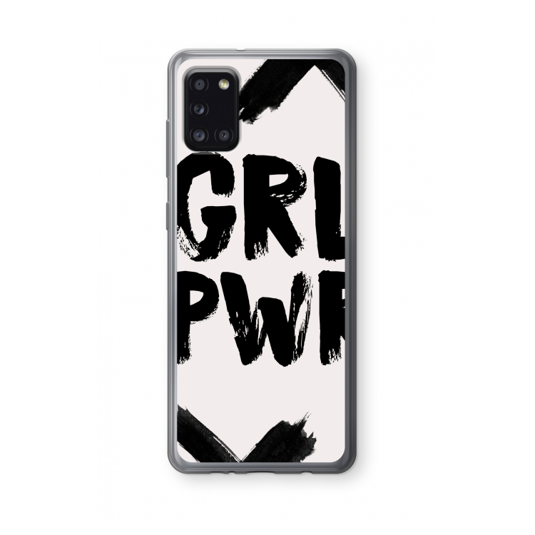 Girl Power #2: Samsung Galaxy A31 Transparant Hoesje