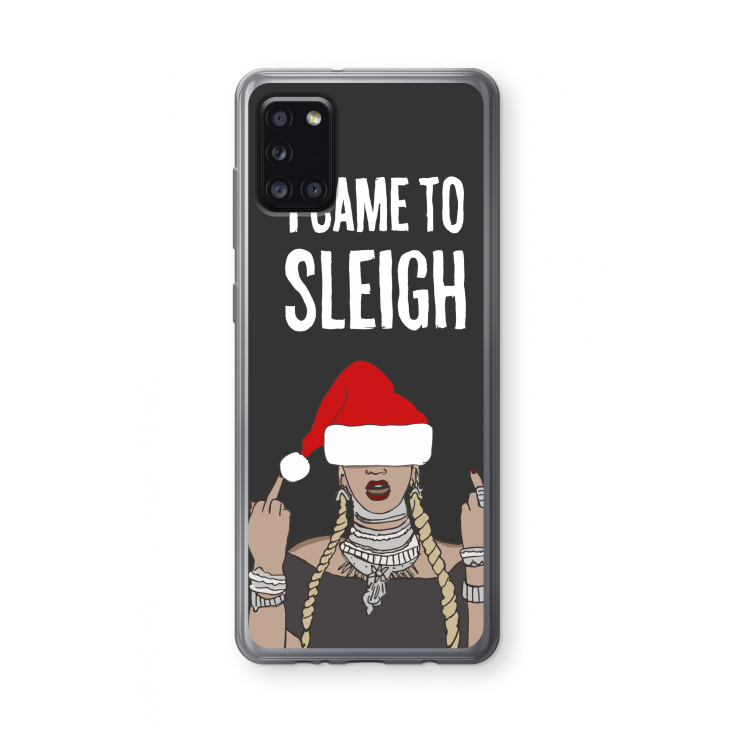 Came To Sleigh: Samsung Galaxy A31 Transparant Hoesje