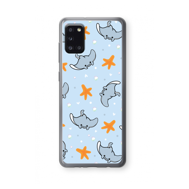 Manta: Samsung Galaxy A31 Transparant Hoesje