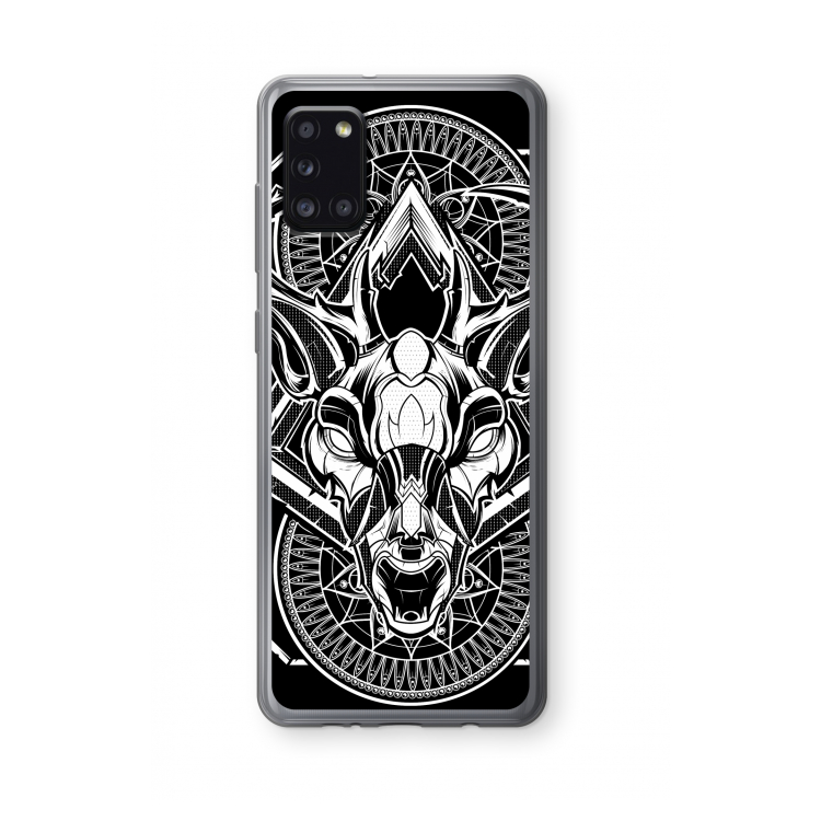 Oh Deer: Samsung Galaxy A31 Transparant Hoesje