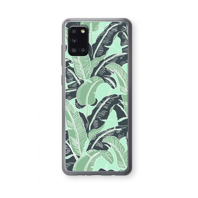 This Sh*t Is Bananas: Samsung Galaxy A31 Transparant Hoesje
