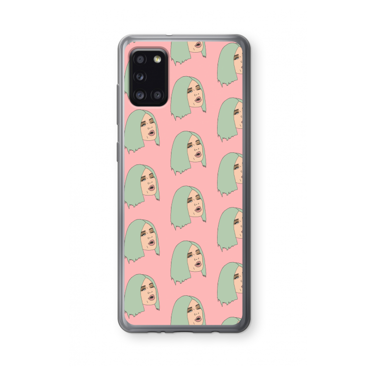 King Kylie: Samsung Galaxy A31 Transparant Hoesje