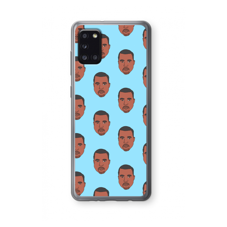 Kanye Call Me?: Samsung Galaxy A31 Transparant Hoesje