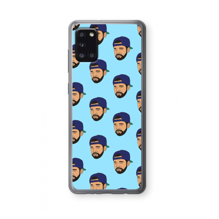 Drake Away: Samsung Galaxy A31 Transparant Hoesje