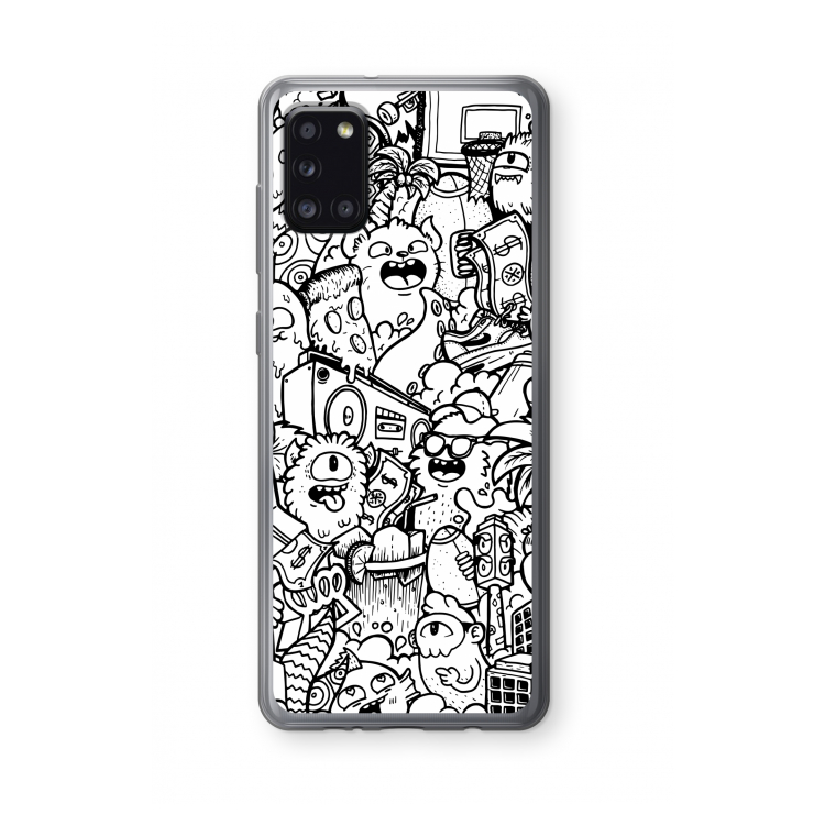 Vexx City #2: Samsung Galaxy A31 Transparant Hoesje
