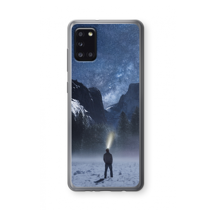 Wanderlust: Samsung Galaxy A31 Transparant Hoesje