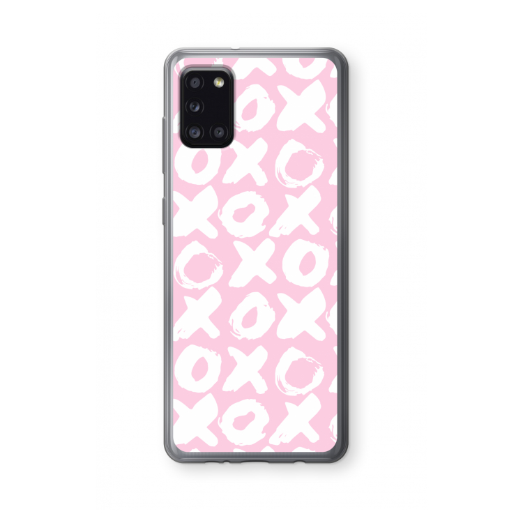 XOXO: Samsung Galaxy A31 Transparant Hoesje