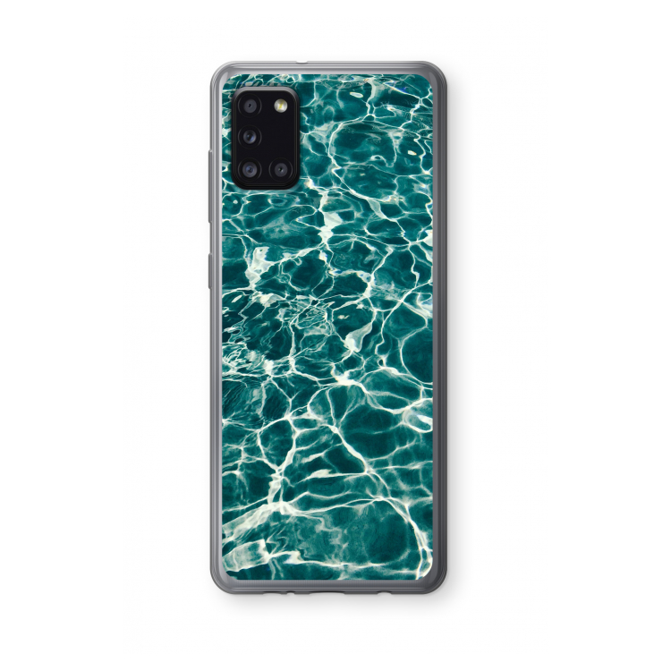 Weerkaatsing water: Samsung Galaxy A31 Transparant Hoesje