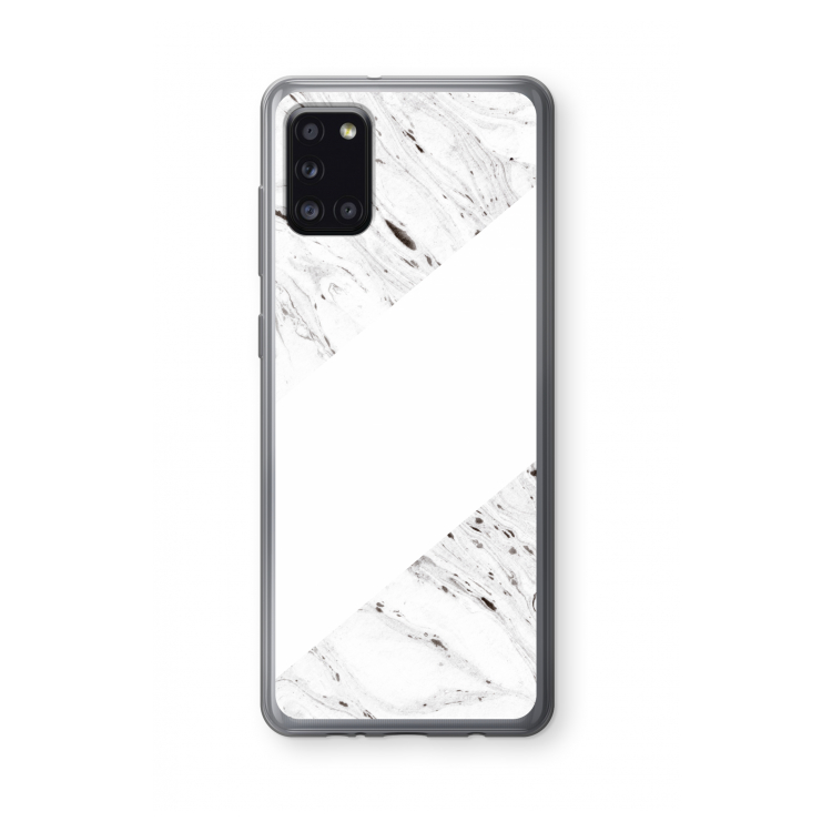Biggest stripe: Samsung Galaxy A31 Transparant Hoesje