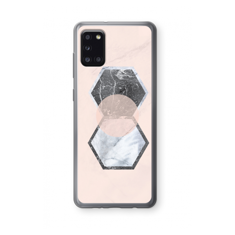 Creatieve toets: Samsung Galaxy A31 Transparant Hoesje