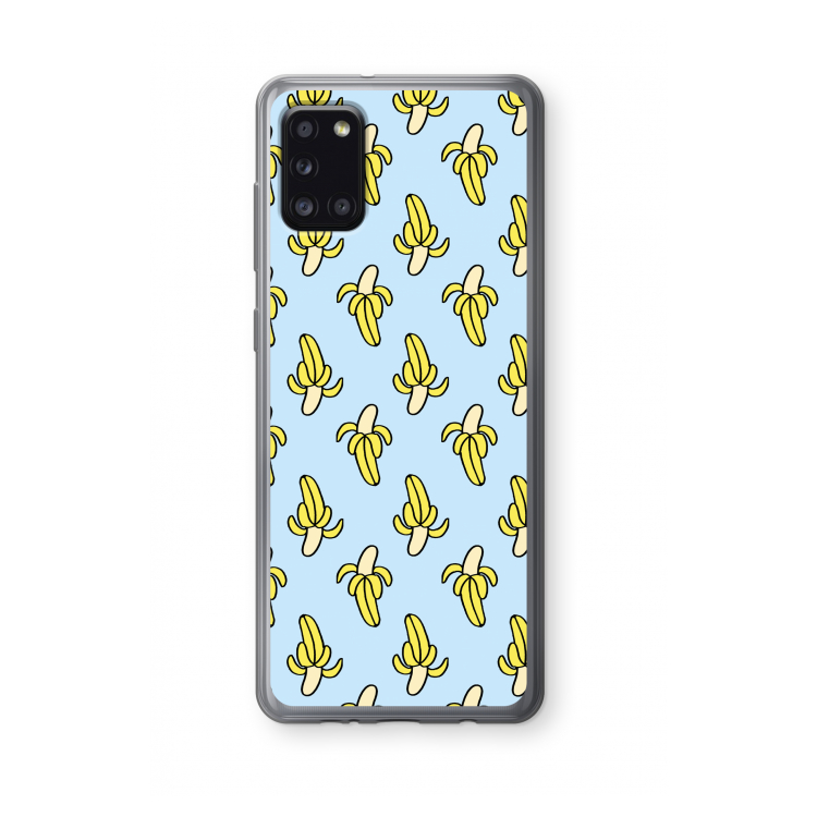Bananas: Samsung Galaxy A31 Transparant Hoesje