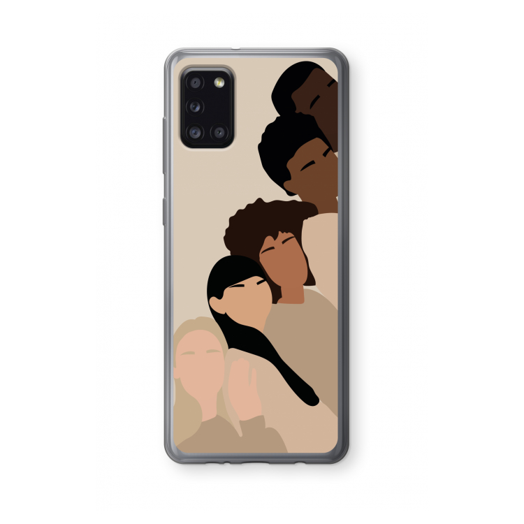Sweet creatures: Samsung Galaxy A31 Transparant Hoesje