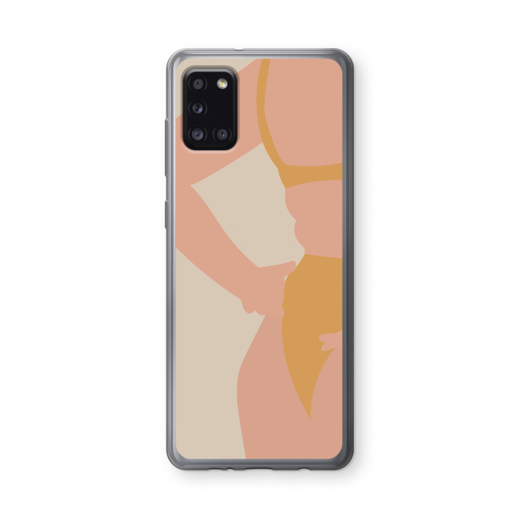 Bikini body: Samsung Galaxy A31 Transparant Hoesje