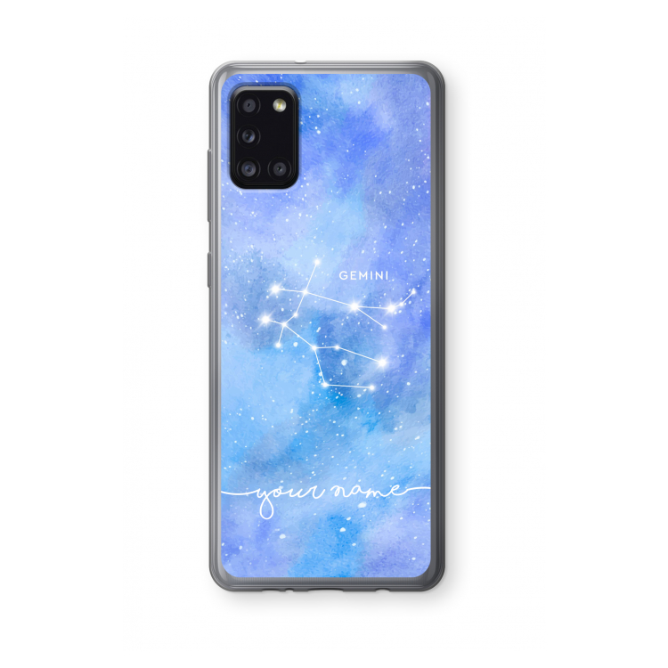 Sterrenbeeld - Licht: Samsung Galaxy A31 Transparant Hoesje