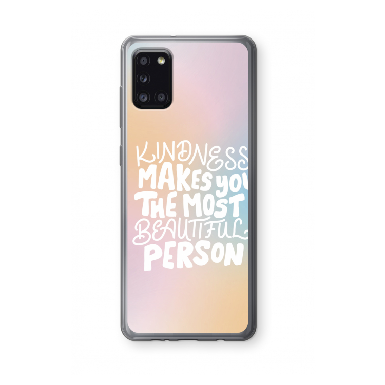 The prettiest: Samsung Galaxy A31 Transparant Hoesje