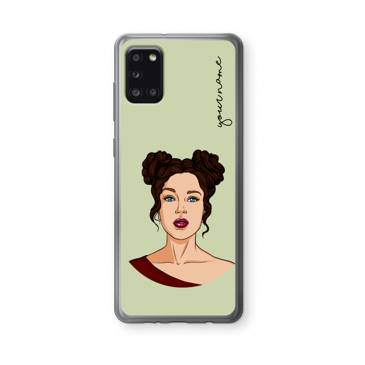 Pop-Art Creator: Samsung Galaxy A31 Transparant Hoesje