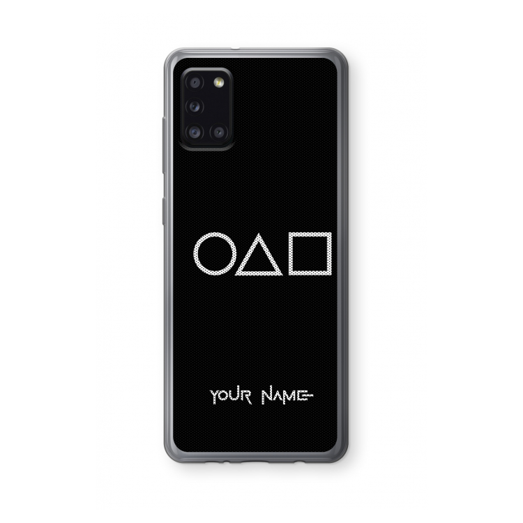 Squid Game: Samsung Galaxy A31 Transparant Hoesje