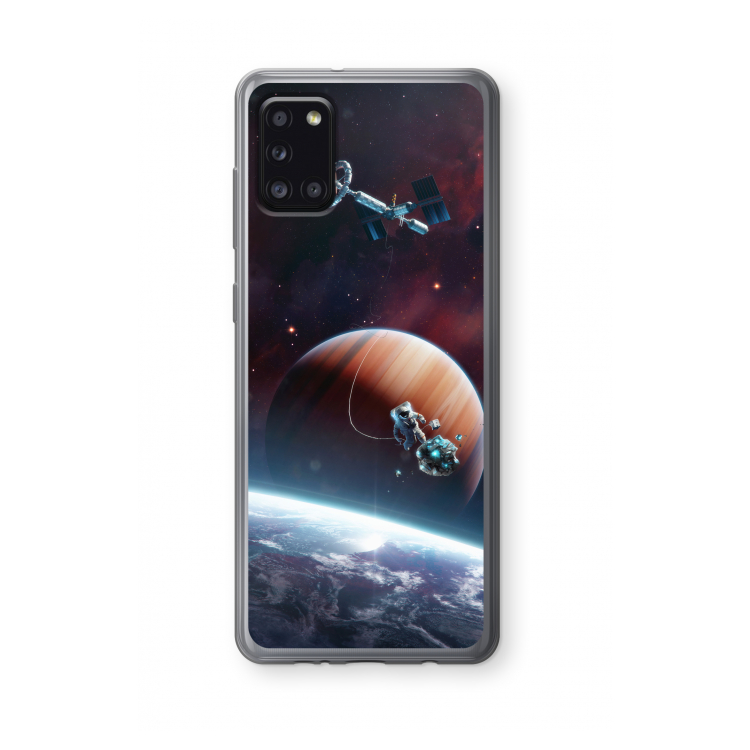 Examiner: Samsung Galaxy A31 Transparant Hoesje
