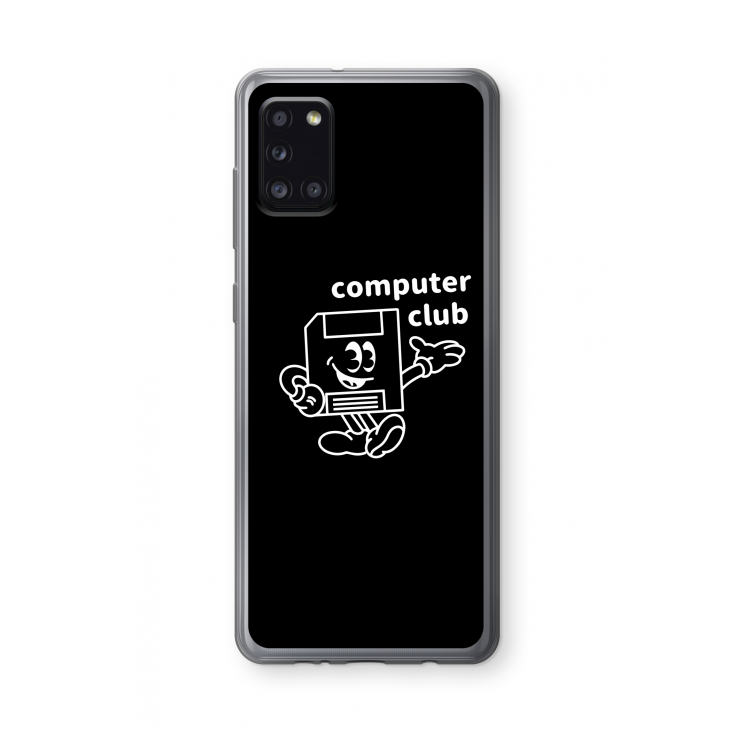 Floppyhead: Samsung Galaxy A31 Transparant Hoesje
