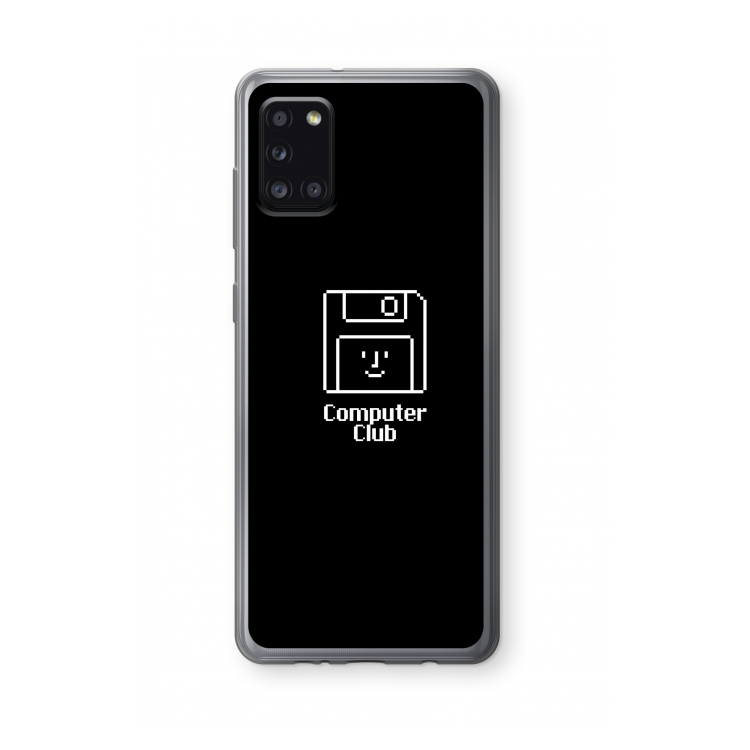 Hello: Samsung Galaxy A31 Transparant Hoesje