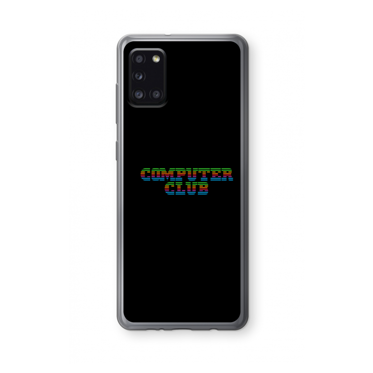 Retro: Samsung Galaxy A31 Transparant Hoesje