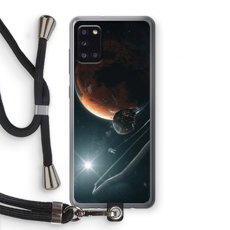 Mars Renaissance: Samsung Galaxy A31 Transparant Hoesje met koord