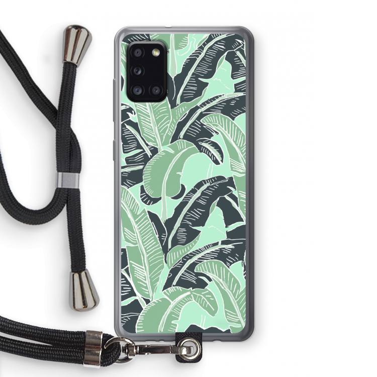 This Sh*t Is Bananas: Samsung Galaxy A31 Transparant Hoesje met koord