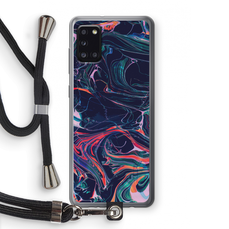 Light Years Beyond: Samsung Galaxy A31 Transparant Hoesje met koord