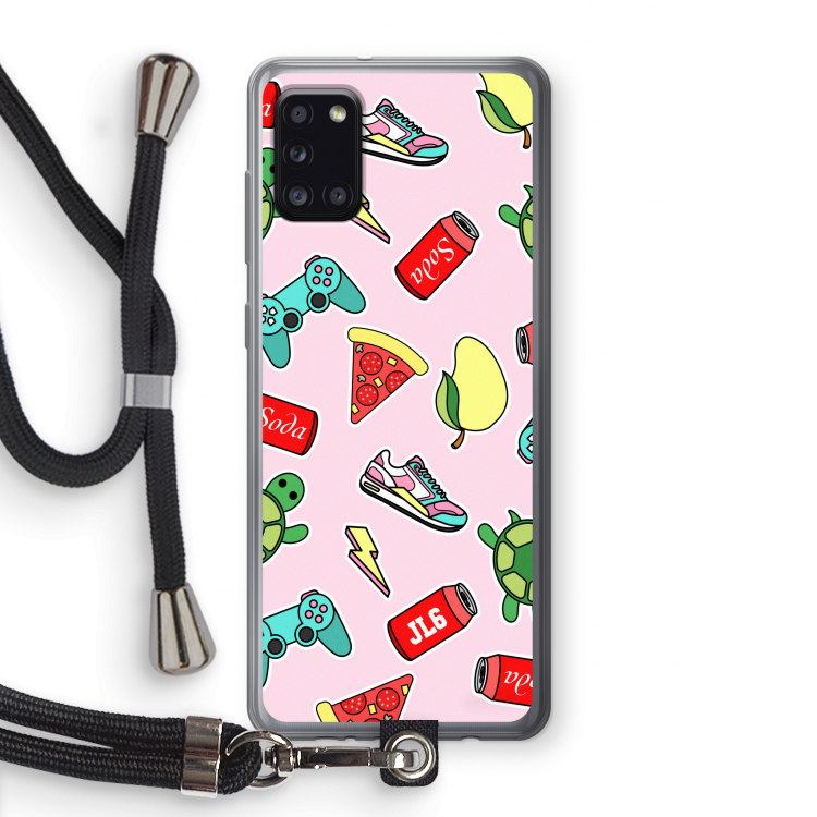 Things Jamie Loves: Samsung Galaxy A31 Transparant Hoesje met koord