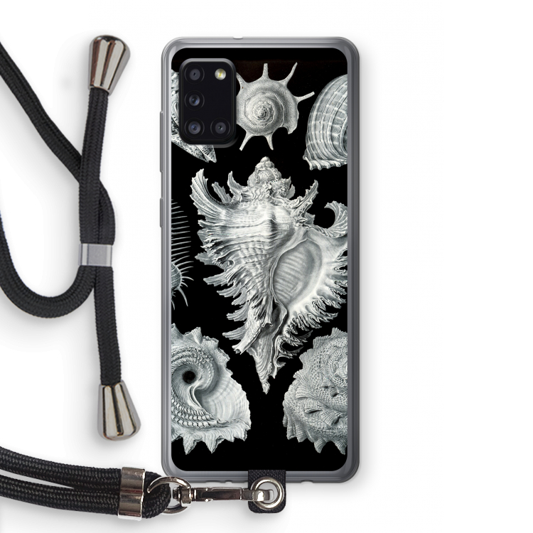 Haeckel Prosobranchia: Samsung Galaxy A31 Transparant Hoesje met koord