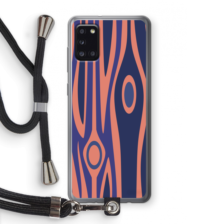 Bast A: Samsung Galaxy A31 Transparant Hoesje met koord