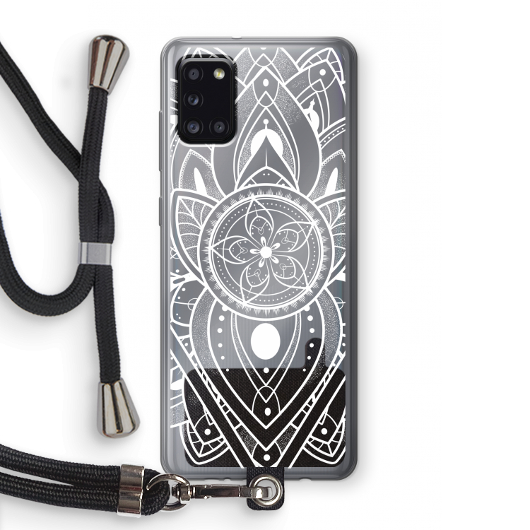 It's Complicated: Samsung Galaxy A31 Transparant Hoesje met koord