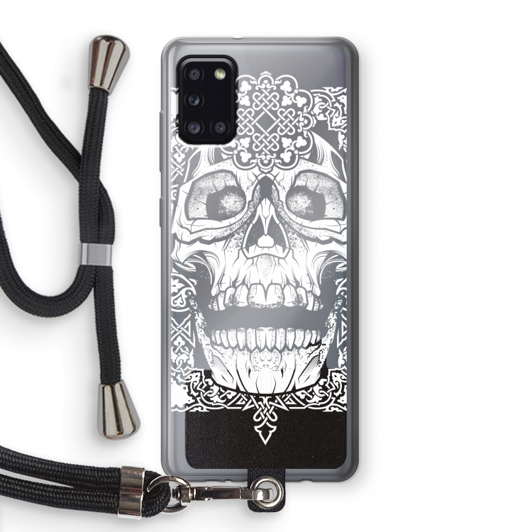 Seek & Destroy: Samsung Galaxy A31 Transparant Hoesje met koord