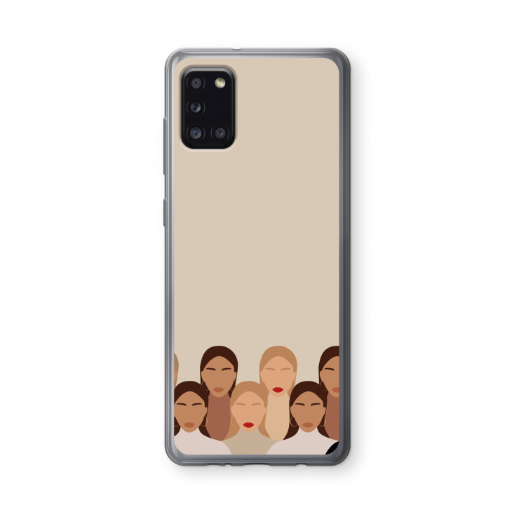 Girls girls girls: Samsung Galaxy A31 Transparant Hoesje