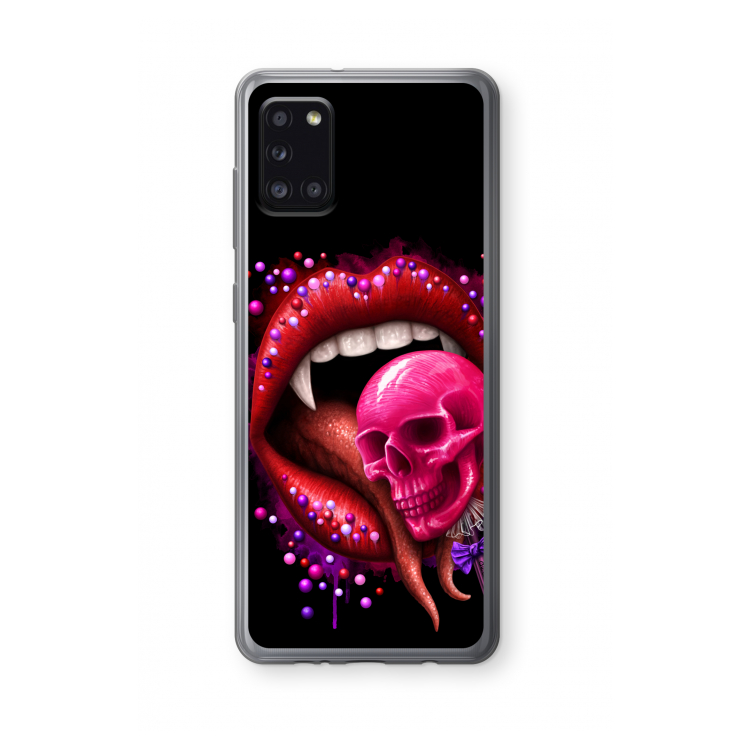 Dodelijk zoet: Samsung Galaxy A31 Transparant Hoesje