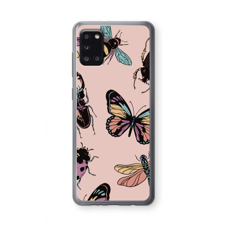 Tiny Bugs: Samsung Galaxy A31 Transparant Hoesje