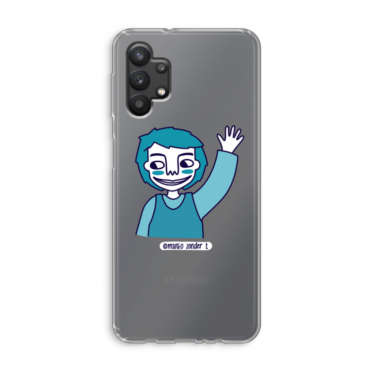 Zwaai: Samsung Galaxy A32 5G Transparant Hoesje