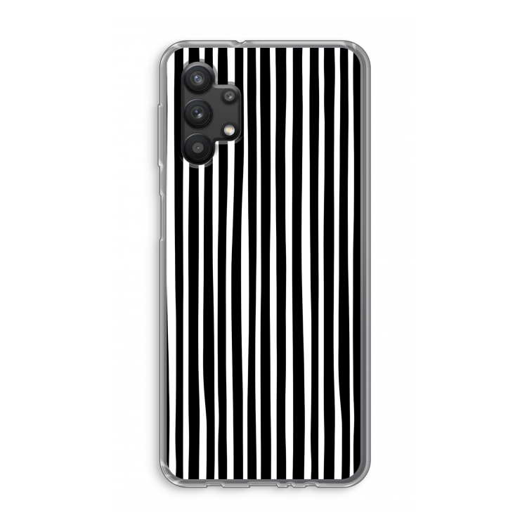 Stripes: Samsung Galaxy A32 5G Transparant Hoesje