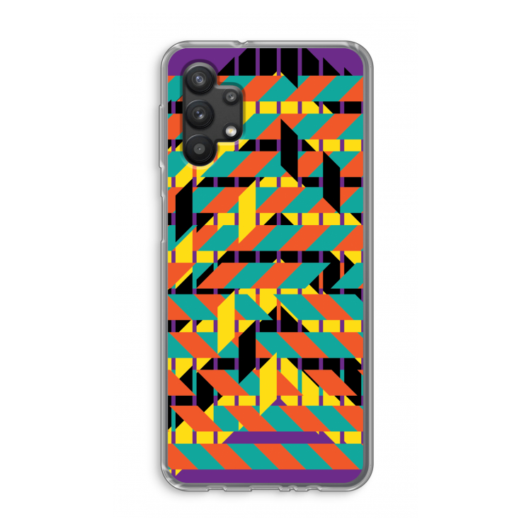 Skew Bee 2: Samsung Galaxy A32 5G Transparant Hoesje