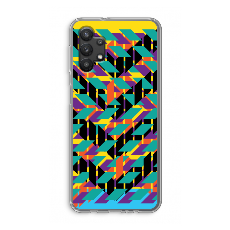 Skew Bee 1: Samsung Galaxy A32 5G Transparant Hoesje