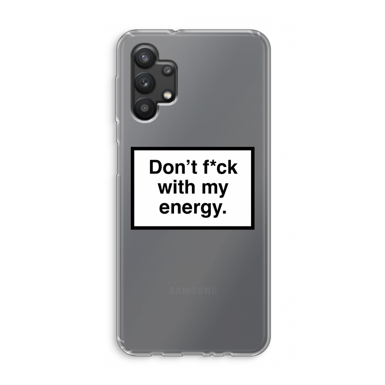 My energy: Samsung Galaxy A32 5G Transparant Hoesje