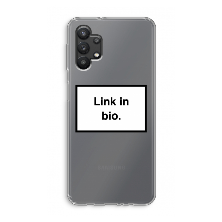 Link in bio: Samsung Galaxy A32 5G Transparant Hoesje