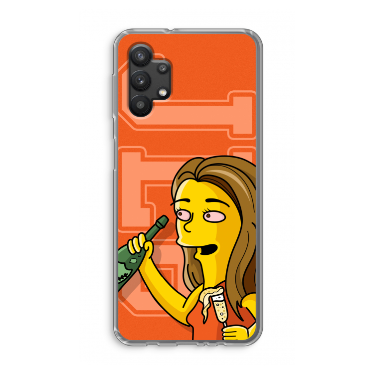 Jamie Lee Simpson: Samsung Galaxy A32 5G Transparant Hoesje
