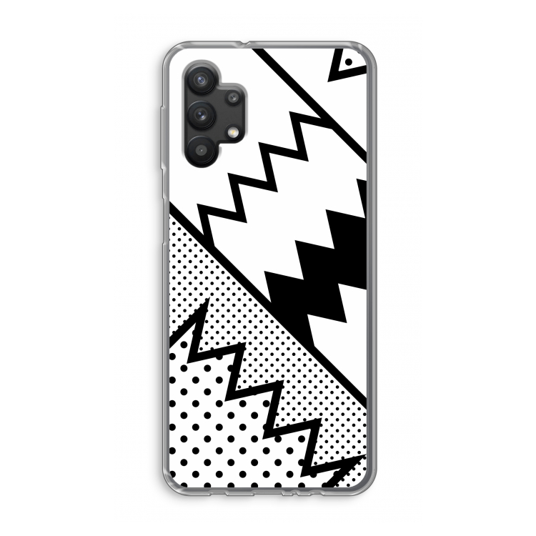 Pop Art #5: Samsung Galaxy A32 5G Transparant Hoesje