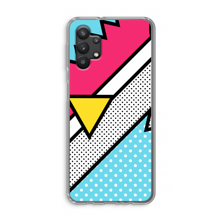 Pop Art #3: Samsung Galaxy A32 5G Transparant Hoesje