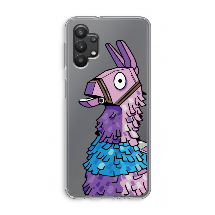Lama: Samsung Galaxy A32 5G Transparant Hoesje