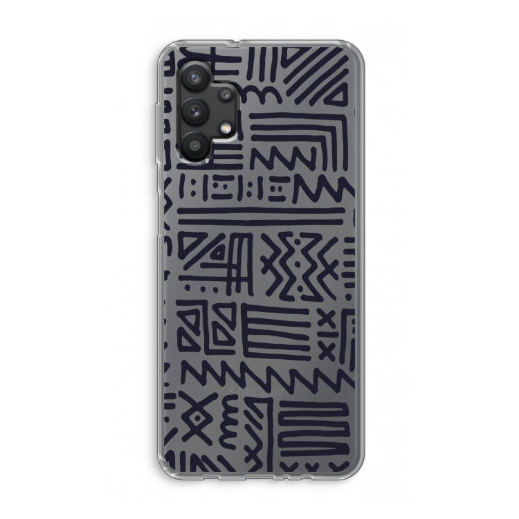 Marrakech print: Samsung Galaxy A32 5G Transparant Hoesje